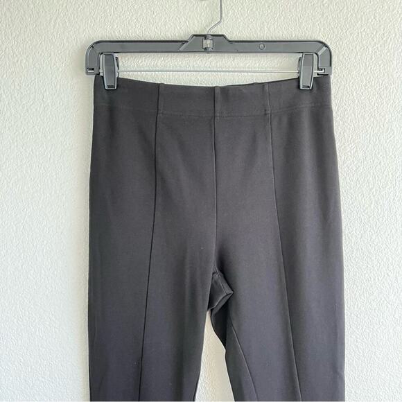 Leith Elastic Waist Front Ankle Slit Pant/Legging - Picture 2 of 11